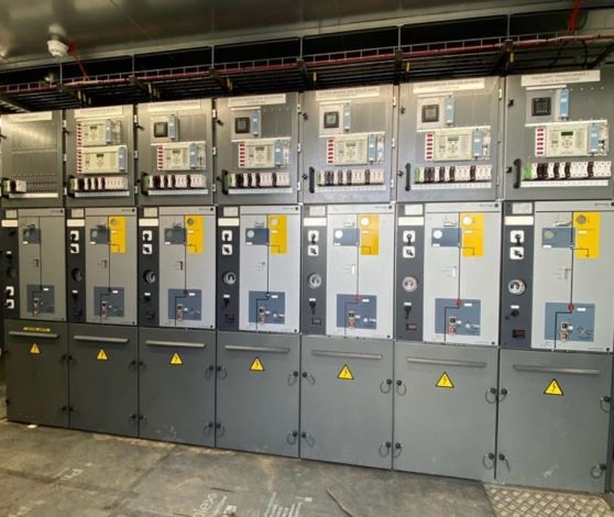 7 panel CPG Ormazabal for a 72MW solar farm, Connected to NGET. Package Substation, Bus Bar earth switch. 33kV fixed pattern.