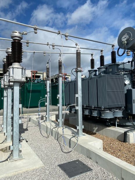 66kv/11kv transformer in circuit earth for maintenance. Circuit Main Earths, Drain Earths, Permit To Work